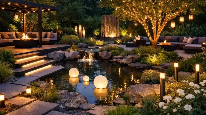 Éclairage jardin 2026 : 7 secrets puissants pour transformer votre extérieur