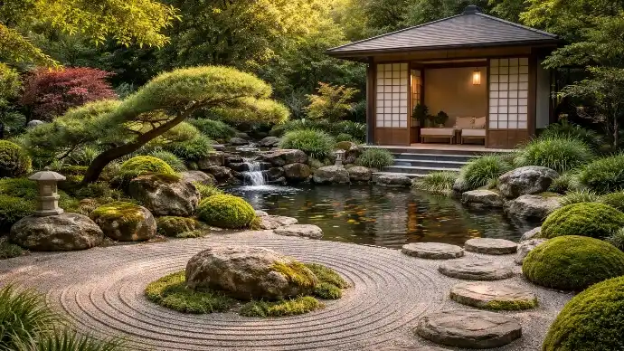 Jardin zen 2026 : 8 idées puissantes pour créer une retraite apaisante chez soi