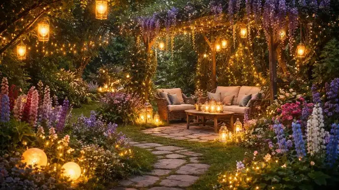 Jardin féerique 2026 : 7 idées magiques pour transformer votre extérieur