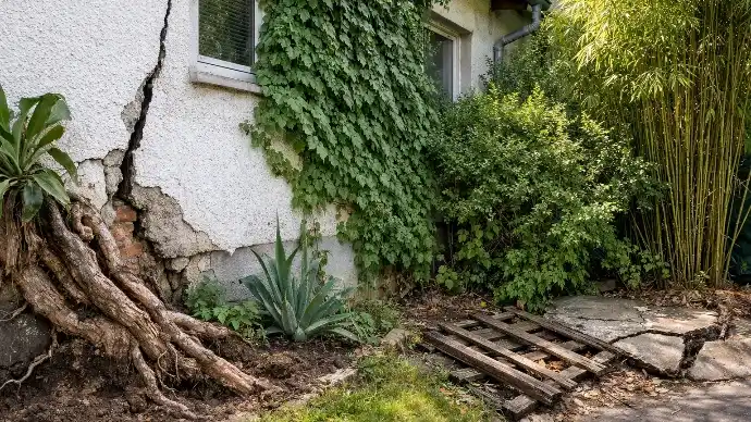 Plantes façade 2026 : 6 erreurs redoutables à éviter près de votre maison